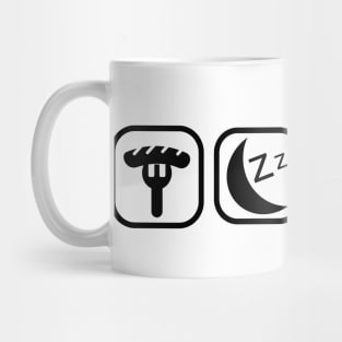 Eat Sleep Yeet Repeat Mug